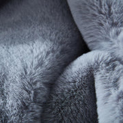 Cassilda Luxury Chinchilla Faux Fur Throw Blanket (50" x 60") Hallohomie