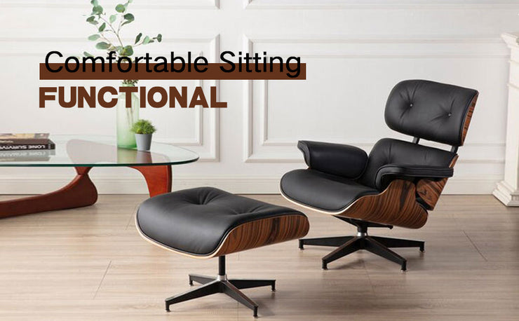 ChiuChiu Furniture Eames Chair XL-LUXURY LOUNGE CHAIR