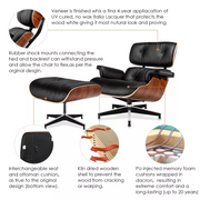 ChiuChiu Furniture Eames Chair XL-LUXURY LOUNGE CHAIR