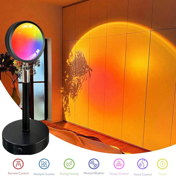 GY Sunset WIFI RGB Sun Lamp