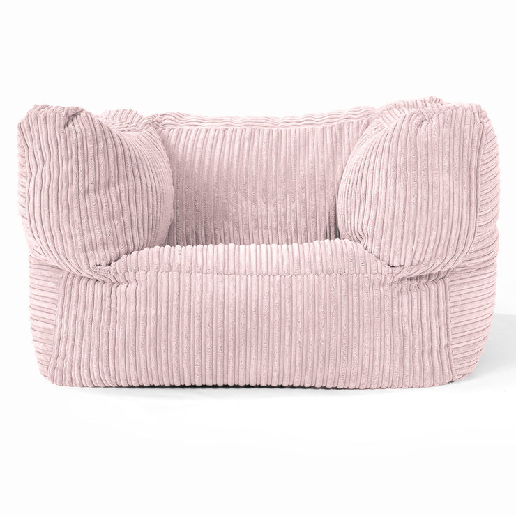 The Albert Sofa Bean Bag Cord Blush Pink Hallohomie